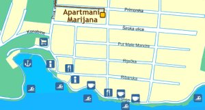 Mapa Mandre